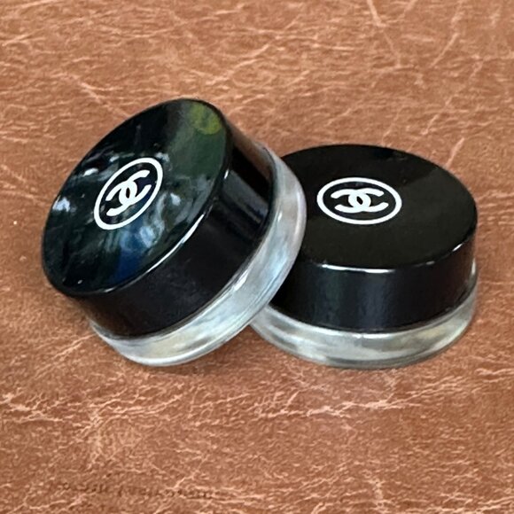 CHANEL Cosmetic Glass Jars Containers - Lot of 2 - Picture 5 of 9